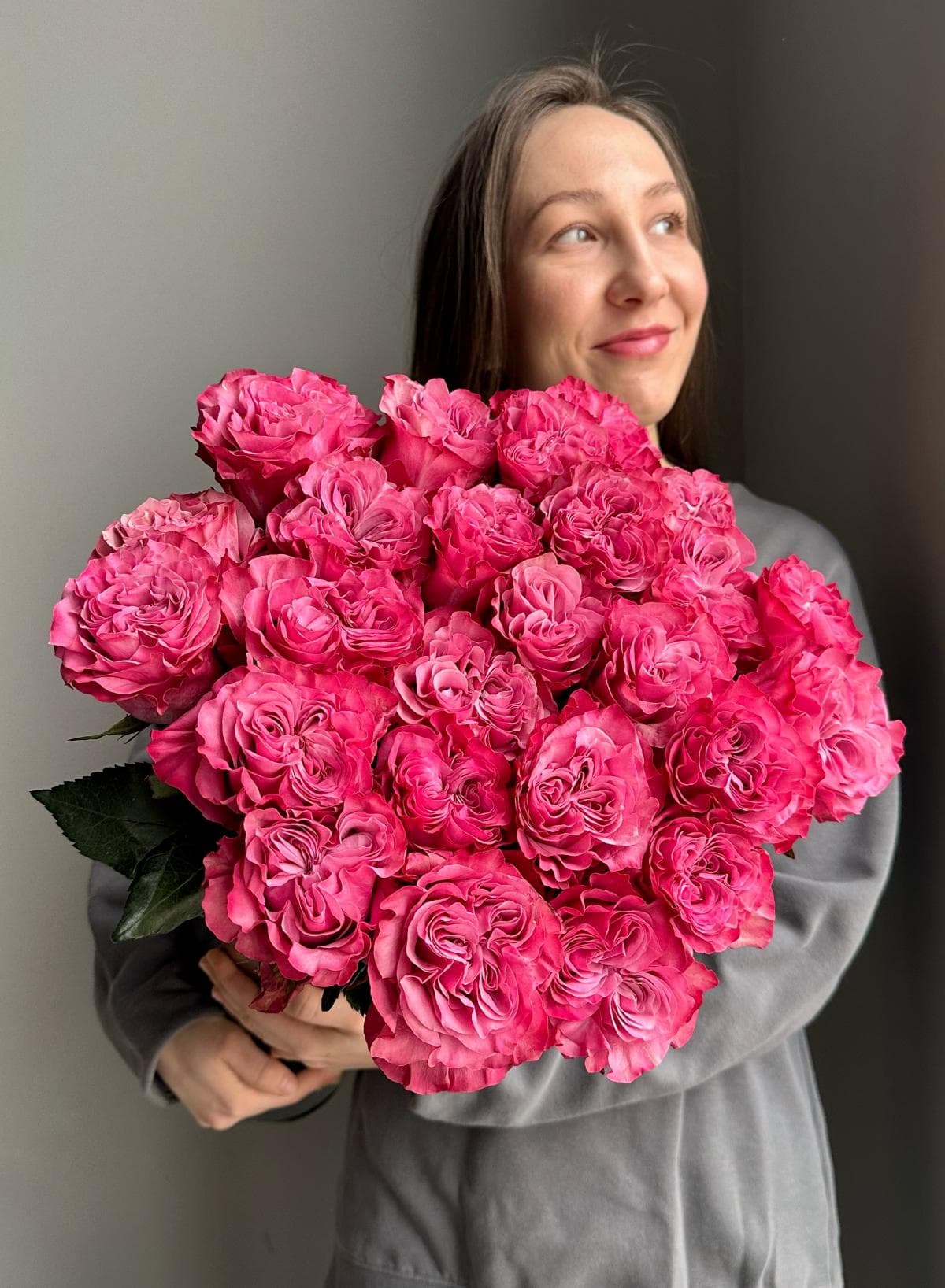 Букет #10 Розы "Кантри Блюз"